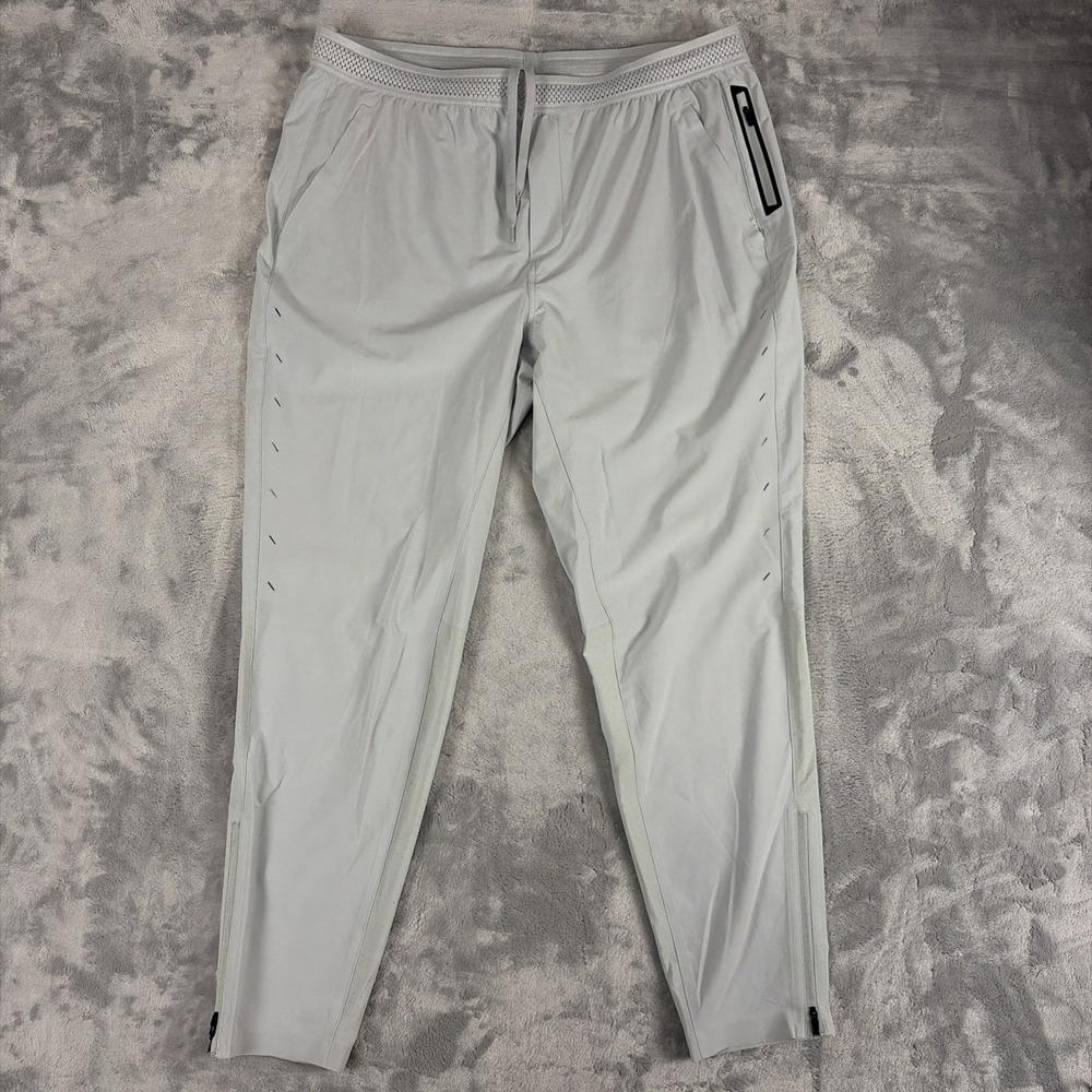 Ten Thousand Session Pants Mens 2XL Lightweight Performance Joggers Light Gray
